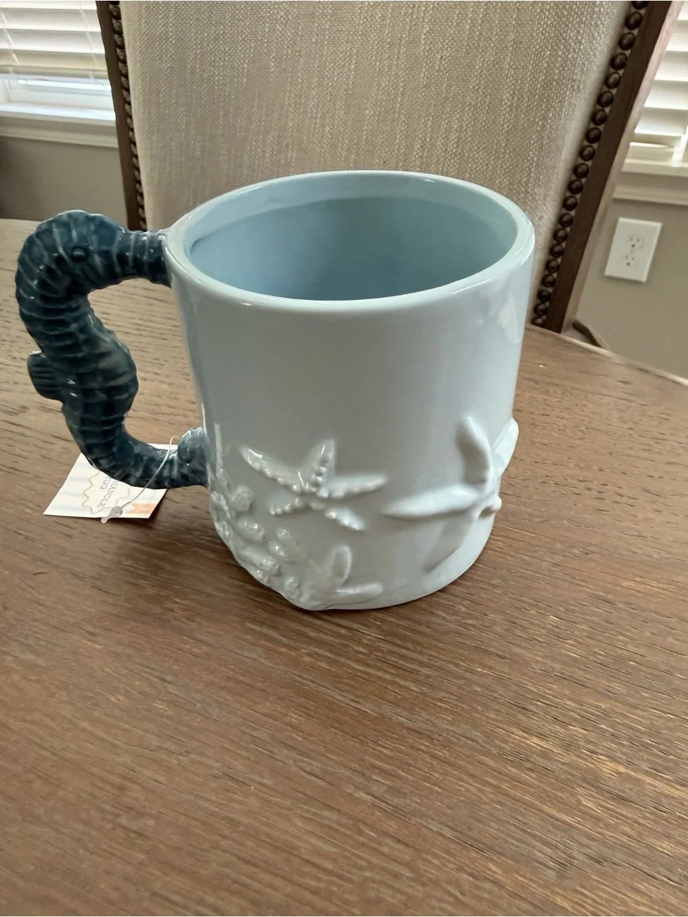NWT Target Bullseye Seahorse Beach Mug